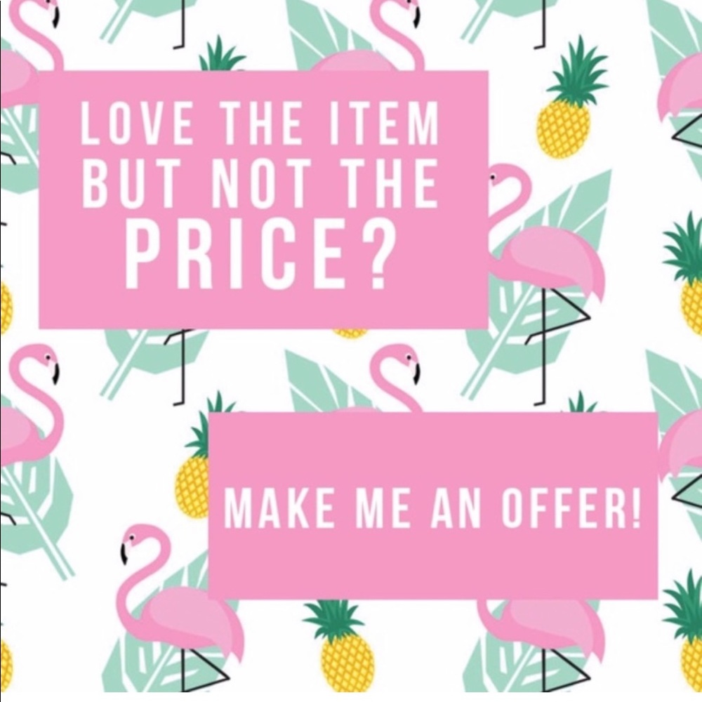 Open to offers! Let’s talk!